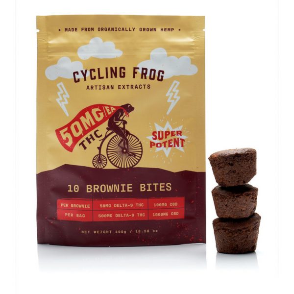 Cycling Frog THC Chocolate Brownies UK