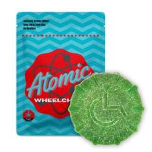 Green Apple Atomic Wheelchair THC Gummy UK