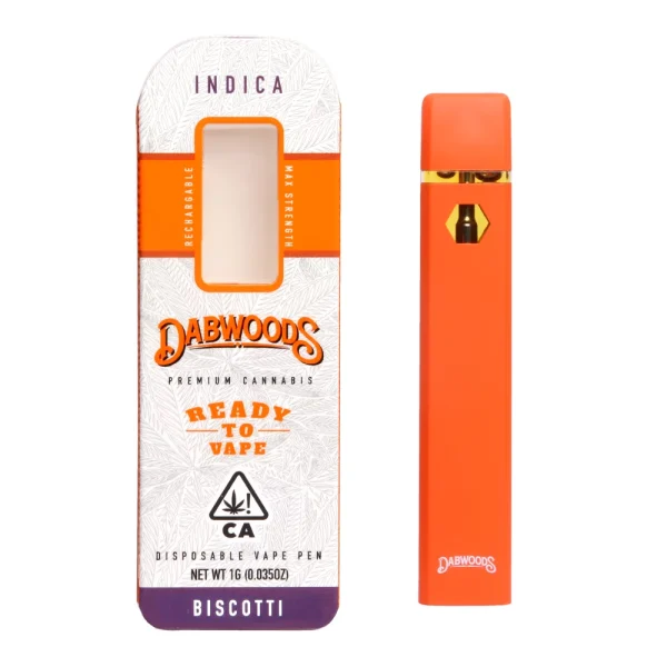 Dabwoods Disposable Biscotti THC Vape Pen UK